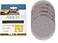 Mirka Abranet Net Disc 5 inchGrit 600 Sandpaper Sanding Discs Hook and Loop 10 pcs 9A232600RP