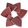 WORKPRO 150PCS Triangle Sanding Pads 318 Inch Hook and Loop Fit for Oscillating Multi Tool 406080120180240 Grit for Sanding Grinding