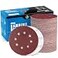S SATC 150 Pcs Hook and Loop Adhesive Sanding Discs 5 Inch 8 Hole Sandpaper 100 Grit Aluminum Oxide Sander Pads for Random Orbital Sander