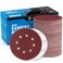 S SATC 150 Pcs Hook and Loop Adhesive Sanding Discs 5 Inch 8 Hole Sandpaper 100 Grit Aluminum Oxide Sander Pads for Random Orbital Sander