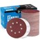 S SATC 150 Pcs Hook and Loop Adhesive Sanding Discs 5 Inch 8 Hole Sandpaper 100 Grit Aluminum Oxide Sander Pads for Random Orbital Sander