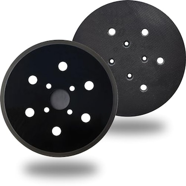Tockrop 6 Inch Hook Loop Sanding Pad with 6 Holes Ideal Replacement for Ridgid R2611 Random Orbit Sander Works Seamlessly with 6 Inch Sander Discs