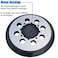 Tockrop 5 Inch 8 Hole Aluminum Alloy Hook and Loop Replacement Sander Pads for Dewalt DWE6421B2 DWE6421B3 DWE6423 6423K DWE6421 6421K DCW210B Random Orbit Sander 5 Sanding Backing Pad