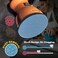 FASTPLUS 5 inch Sanding Discs 80 grit Mesh Disc Ceramic Abrasive Sandpaper Hook and Loop Orbital Sander Pads for Coating RemovalBody Repair Auto Sanding 30 PCS