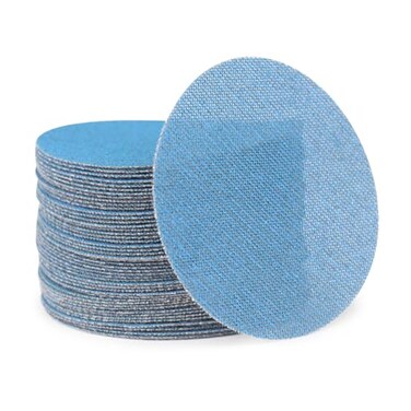 FASTPLUS 5 inch Sanding Discs 80 grit Mesh Disc Ceramic Abrasive Sandpaper Hook and Loop Orbital Sander Pads for Coating RemovalBody Repair Auto Sanding 30 PCS