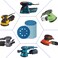ZHONGHAINUO Orbital Sander Sandpaper 5 Inch 8 Hole 180 Grit 70 PCS
