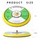 SHININGEYES 2Pcs 6in Hook and Loop Flexible Backing Pad 6 Sanding Back Pad 516 24 Thread for Air Orbital Sander and Pneumatic Polisher