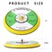 SHININGEYES 2Pcs 6in Hook and Loop Flexible Backing Pad 6 Sanding Back Pad 516 24 Thread for Air Orbital Sander and Pneumatic Polisher