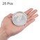 uxcell 25pcs 6mm Nylon Solid Plastic Bearing Balls G1 Precision