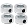 AR-PRO 4Pack 34 Bore Solid Steel Shaft Collars with Zinc Plated Coating Durable Shaft Collars Suitable for Machinery and Industrial Use