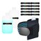 Tidyland Thinner Urine Test Complete Kit 35oz Translucent Empty Bottle NonFalling and HiStretch Leg Strap Urine Test Thermometer Sticker and Velour Lining Sample Bag 100ml Urine Bottle Kit