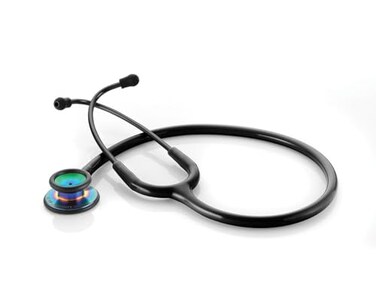 ADC 603IST Adscope 603 Premium Stainless Steel Clinician Stethoscope with Tunable AFD Technology Iridescent Tactical