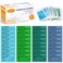 TENKAIWICK 32 Packs Sutures Thread with NeedleMixed Sutures Training Threads NonAbsorbable Nylon Polyester PolypropyleneSilk4 Material for Practicing Suturing can be Used for Suture Pads Fruit peels