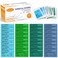TENKAIWICK 32 Packs Sutures Thread with NeedleMixed Sutures Training Threads NonAbsorbable Nylon Polyester PolypropyleneSilk4 Material for Practicing Suturing can be Used for Suture Pads Fruit peels