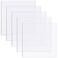 Zonon 5 Pcs Clear Polycarbonate Sheets 12 x 12 x 002 Inch Thin Plastic Sheet Resistant Plastic Panel Polycarbonate Board with Protective Paper for DIY Document Picture Frames Easy to Cut Bend Mold