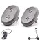 KAOUKUO 2PCS Scooter Turn Signal Switch Button for Ninebot F2F2 PlusF2 ProE2 PROMAX G2 Turn Signal Switch Replacement Button Scooter Accessories