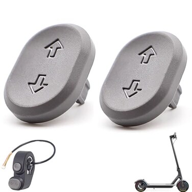 KAOUKUO 2PCS Scooter Turn Signal Switch Button for Ninebot F2F2 PlusF2 ProE2 PROMAX G2 Turn Signal Switch Replacement Button Scooter Accessories