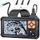 SKYBASIC Industrial Endoscope Borescope Camera with Light 43 HD Digital Handheld Waterproof Sewer Tools Snake Inspection Camera with 8 LED Lights 165FT SemiRigid Cable Gadgets for Men
