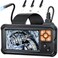SKYBASIC Industrial Endoscope Borescope Camera with Light 43 HD Digital Handheld Waterproof Sewer Tools Snake Inspection Camera with 8 LED Lights 165FT SemiRigid Cable Gadgets for Men