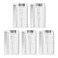 HARFINGTON 5pcs High Precision SEC Size Estimation Chart 8cm 05mm Transparency Flaw Detection Film Ruler for Diameter and Line Width Defects Measuring