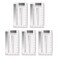 HARFINGTON 5pcs High Precision SEC Size Estimation Chart 8x55cm 02mm Transparency Flaw Detection Film Ruler for Diameter and Line Width Defects Measuring