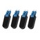 fyboptwu 4 Pack Singlemode LCUPC Fiber Optic Loopback Tester Loopback AdapterTest Plug for Testing Applications