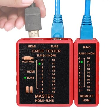 Therathy HDMI Tester Portable High Definition Network Cable Tester Checker
