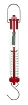 EISCO Eisco Labs Acrylic Tubular Spring Scale Dynamometer 20N2kg Capacity Pull Scale Force Meter