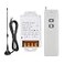 fushionsea 6000 ft Long Distance DC12V 24V 36V 48V Remote Control Switch 433Mhz Remote Transmitter 12V 30A Remote Relay High Power Water Pump Motor Lighting Industrial Wireless Control Relay