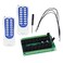 BQLZR InchingSelfLockInterlocked 12V 16Channel 433MHZ Wireless Relay Remote Control Switches 2 Remote Controls with 1 Receiver Board