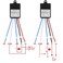 QIACHIP Mini Wireless Remote Control Switch DC 6V 12V 24V 48V 60V 1CH Channel RF Relay Switch Receiver Transmitter for LED Light Car Battery Gate Entry