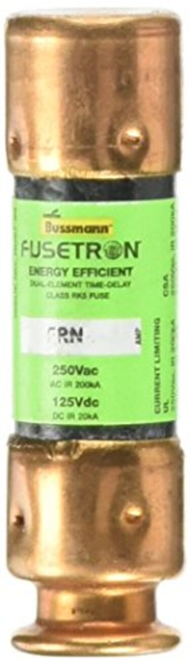 Bussmann Eaton UL Class Fuse RK5 Class TimeDelay 1A 250V AC NonIndicating FRNR11 Each
