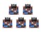 WMYCONGCONG 5 PCS L298N Motor Drive Controller Board Module Dual H Bridge DC Stepper Module