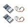 DEVMO 2set 28BYJ48 Geared Stepper Motor DC 5V ULN2003 Driver Test Module Board Compatible with Arduino