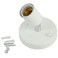 TIANFAN E26 180 Degree Modern Adjustable Ceiling Lamp Wall Mounted Light Bulb Holder Socket White