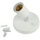 TIANFAN E26 180 Degree Modern Adjustable Ceiling Lamp Wall Mounted Light Bulb Holder Socket White