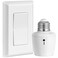 SURAIELEC Remote Control Light Bulb Socket Wall Mount Switch E26 E27 Lamp Socket No Wiring 100FT Range Wireless Light Switch for Lamps Pull Chain Light Fixture Pull String Shorter Version
