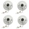 Leviton 8827CW1 White 4 PACK