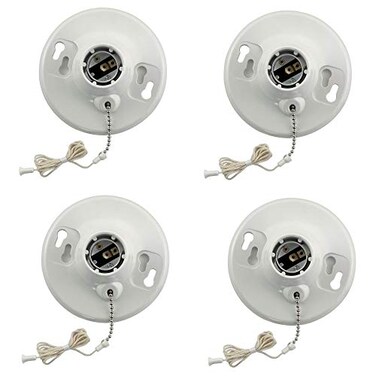 Leviton 8827CW1 White 4 PACK