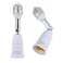 Borju Light Socket Extender 2Pack 45 Inch Extension 360 Adjustable Socket E26 Base