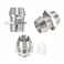 E-outstanding Eoutstanding 25Pack Copper 3mm Light Emitting Diode LED Bezel Holder Round Lamp Emitting Diode Mount Panel Display Socket Base