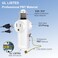 QYKAVM Light Socket Outlet AdapterE26 Light Bulb Socket Converts Medium Screw Socket to 2 Outlets with Pull Chain SwitchPolarized Light Bulb Socket SplitterWhite2 Pack