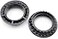 OZXNO 3 Pcs Phenolic Socket Shade Ring Lamp Shade Collar Rings E26 Light Socket Rings Retainer Rings and Replacement Adapter for Phenclic Sockets Only Outside Diameter 2316Black