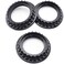 OZXNO 3 Pcs Phenolic Socket Shade Ring Lamp Shade Collar Rings E26 Light Socket Rings Retainer Rings and Replacement Adapter for Phenclic Sockets Only Outside Diameter 2316Black