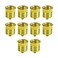 KOR Pack of 10 Intermediate Base E17 to Candelabra Base E12 Socket Reducer Adapter