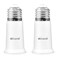 DiCUNO E26 Socket Extender E26 Standard Medium Base Lamp Bulb Socket Adapter of 5CM197 Inch Extension Max 200W Light Bulb Extender 2 Pcs