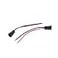 uxcell 2Pcs T5 Panel Light Lamp Bulb Extension Wire Harness Socket Connector for Car