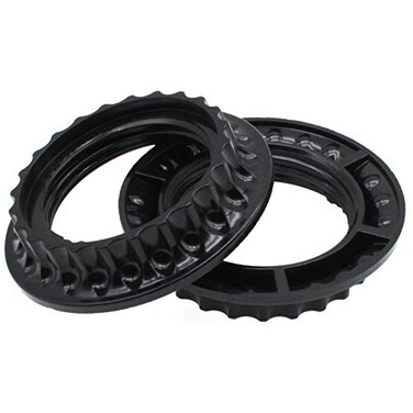 FDXGYH Lamp Shade Collar Ring 2pcs E26 Light Socket Ring Retainer Rings and Replacement Adapterblack