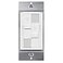 TOPGREENER Kalide Dual Load Dimmer Light Switch Double LED Dimmer Switch Full Range Dimming Single Pole 120VAC 60Hz 200W LEDCFL Neutral Wire Not Required TGDDSW White
