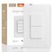 MOES Smart Double Light Switches 2nd Generation WiFi 2 Gang Single Pole Switch Neutral Wire Required Inteligente Switch Combo Compatible with Alexa Google Assistant Remote Control
